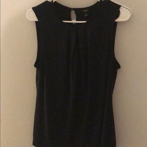 Ann Taylor black blouse size large PETITE